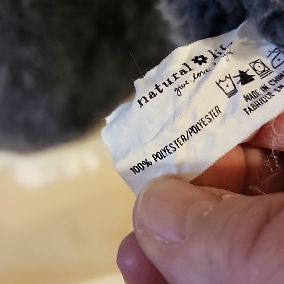 Cozy Natural Life Fuzzy Pull Over Oversized  Fleece Jacket EUC - Picture 6 of 6